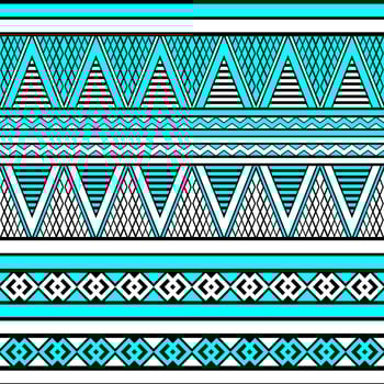 Tribal pattern seamless vector