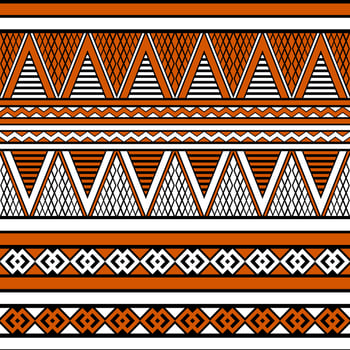 Tribal pattern seamless vector