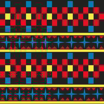 Tribal pattern seamless vector