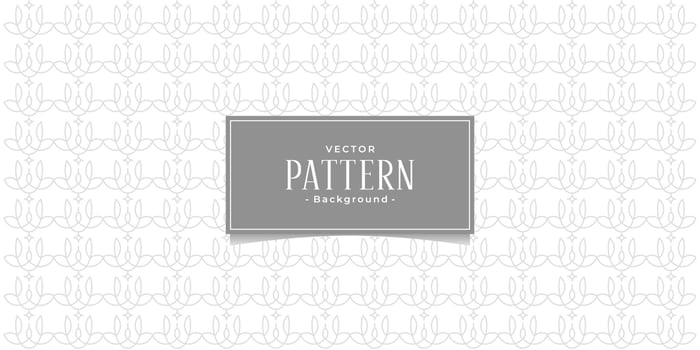 seamless flower pattern oriental style, grey and white colors, vector pattern background.