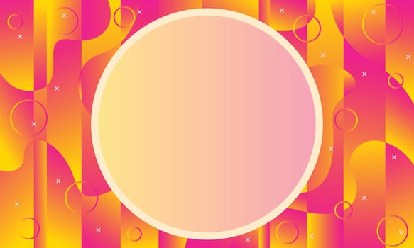 Abstract floral background template copy space vector
