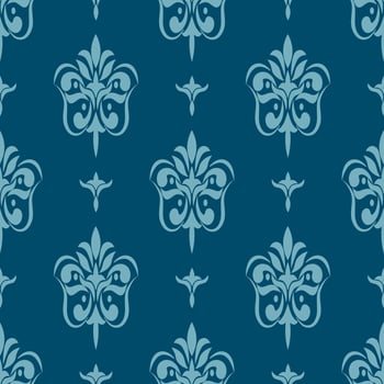 Seamless, repeat pattern,  Fat vector texture, elegant ornaments in classic style image.