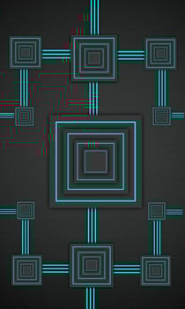 background wallpaper with a modern concept with a combination of sky blue colors. vector