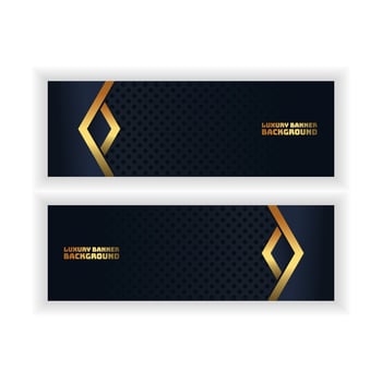 luxury background light with abstract color modern technology banner gold vector