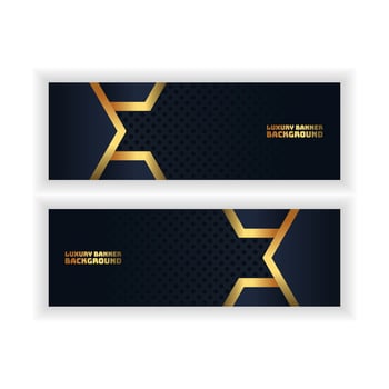 luxury background light with abstract color modern technology banner gold vector
