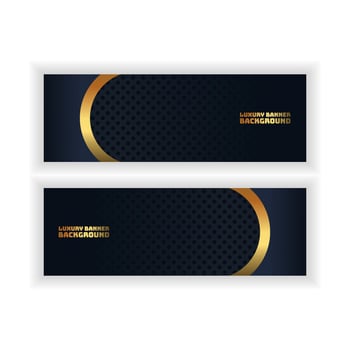 luxury background light with abstract color modern technology banner gold vector