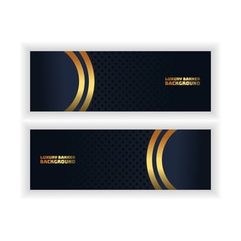 luxury background light with abstract color modern technology banner gold vector