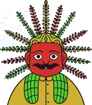 Ondel ondel aka Indonesian Traditional Mascot vector