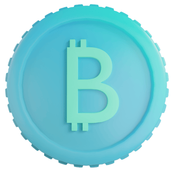 3d render bitcoin illustration png
