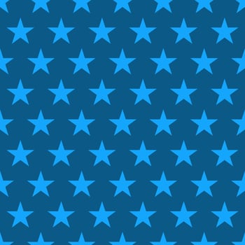 blue star pattern seamless background vector