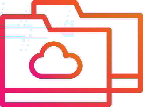 Storage Vector Icon Design Illustration