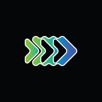 Design logo arrow for your brand vector