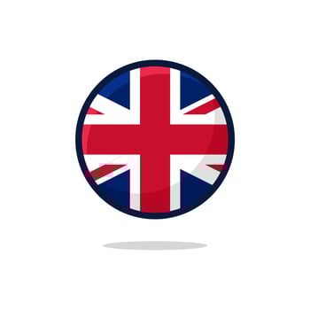 United Kingdom Flag Icon vector