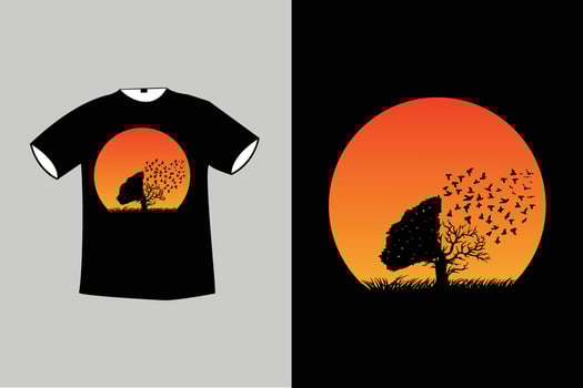 Retro Vintage tshirt design vector