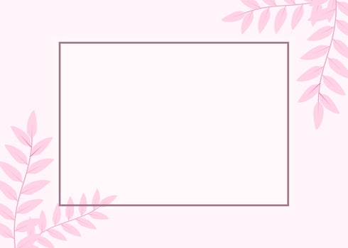background floral theme vector