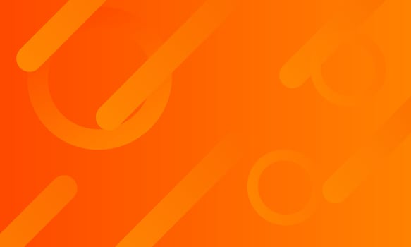 Abstract geometric background with orange gradient. vector