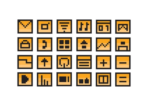 vector icon set,simple icon modern icon