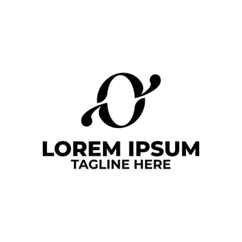 Premium Vector letter O Logo. Beautiful Logotype design for luxury company branding.