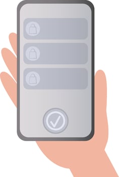 Illustration of shopping from home. Order from home. Payment from home. vector