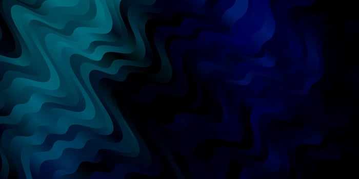 Dark BLUE vector background with lines.