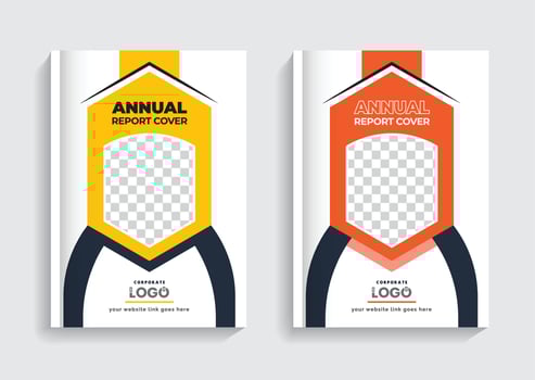 Corporate Business Brochure Cover Template. Corporate cover design theme layout abstract colorful creative and modern pages theme vector