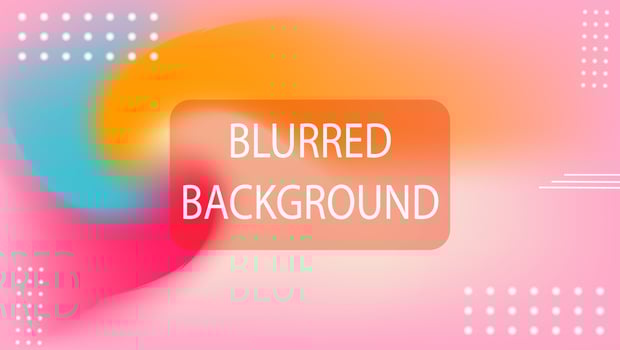 abstract blurred background vector