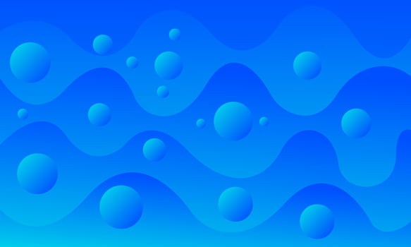 abstract wavy blue background vector