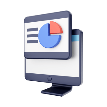 3d computer function icon illustration png