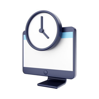 3d computer function icon illustration png