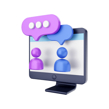 3d computer function icon illustration png