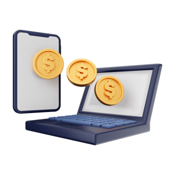 3d money coin currency dollar illustration png