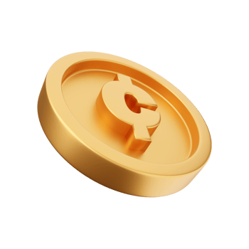 3d money coin currency dollar illustration png