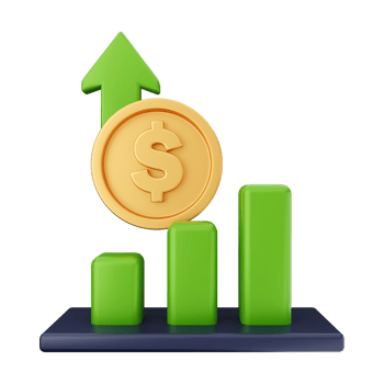3d money coin currency dollar illustration png