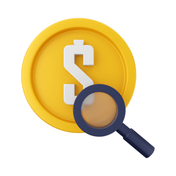 3d money coin icon illustration png