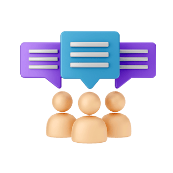 3d chat mail message notification chatting illustration png