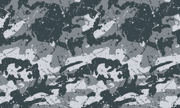 Texture military camouflage seamless vector pattern Background