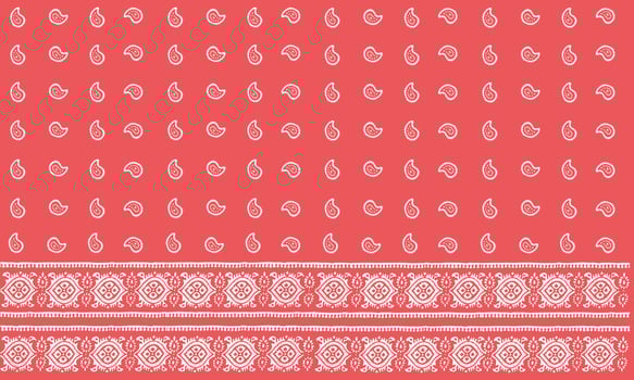 Paisley seamless pattern vector illustration background