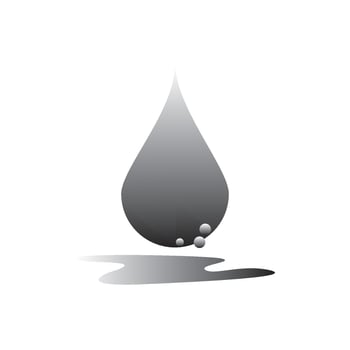 water drop Logo  vector illustration design