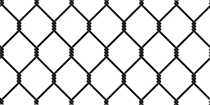 wire fence pattern vector