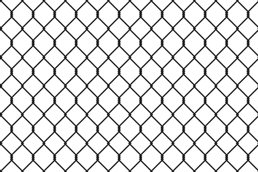 seamless pattern wire fence vector