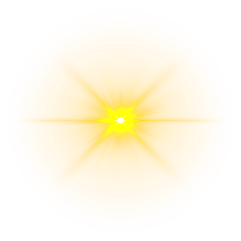 Lens flare light special effect png