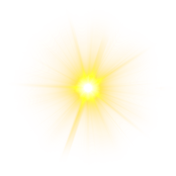 Lens flare light special effect png