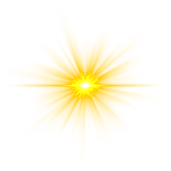 Lens flare light special effect png