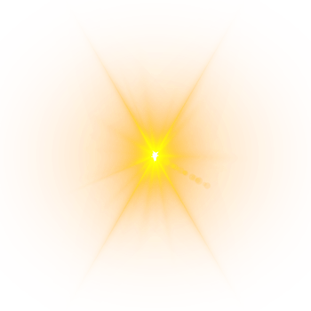 Lens flare light special effect png