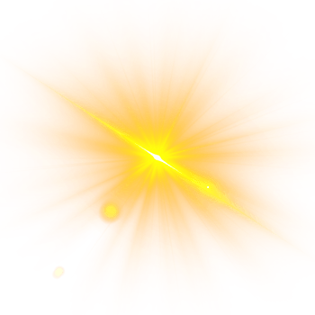 Lens flare light special effect png
