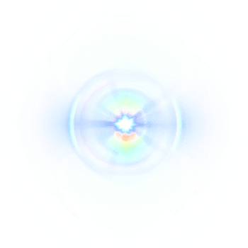 Lens flare light special effect background png