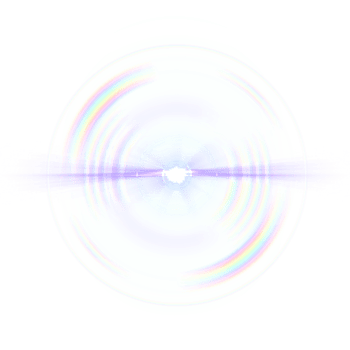 Lens flare light special effect background png