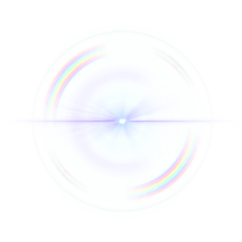 Lens flare light special effect background png