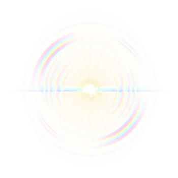 Lens flare light special effect background png