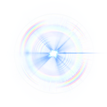 Lens flare light special effect background png